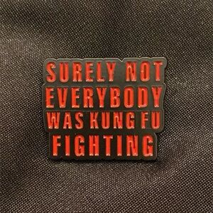 Skeptical Voice Pin or Magnet | Are you old enough for this joke? | 3FER